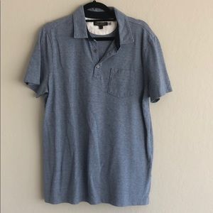 Banana republic performance pique polo